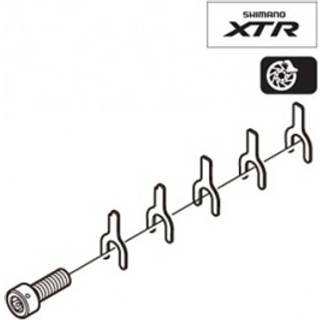 Bremseklodsshims Shimano H-Type 0.5 mm