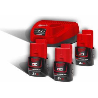 Milwaukee M12 NRG-303 Opladningspakke