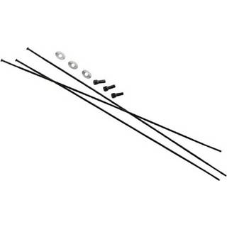 Eker SRAM Roam 60 29" straight-pull inkl. ekstern nippel for/bag 298 mm sort 3-pak