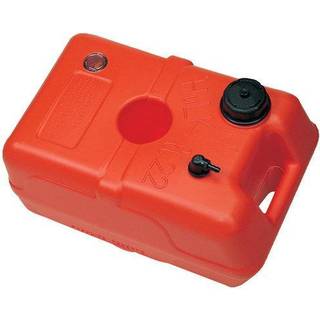Bærbar brændstoftank Nuova Rade Hulk, 22 liter, med tankmåler, 460 x 305 x 265 mm, HDPE (højdensitetspolyethylen), rød