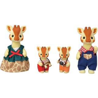 Calico critters highbranch giraff -familiens s?t med 4 samlerobjekter dukker