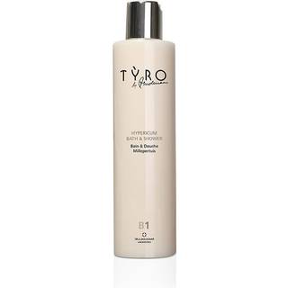 Tyro Hypericum bad og brusegel - luksuriøst bad og brusegel til forsigtigt at rense hud - beriget med St. John's Wort Oil - Velegnet til alle hud