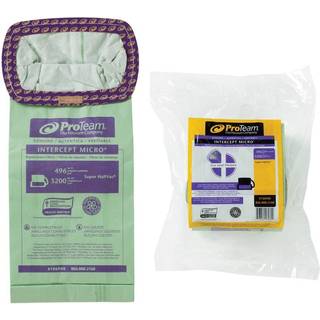 Proteam 106960 Open Collar 6 Qt. Mikrofilterpose - 10 / PK