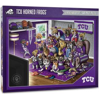 Youthefan NCAA TCU Horned Frogs Purebred fans 500 pc puslespil - en rigtig neglebiter