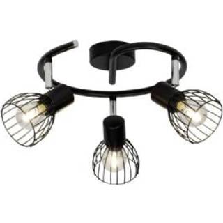 Loftspot Spiral Blacky Sort Ø.39cm