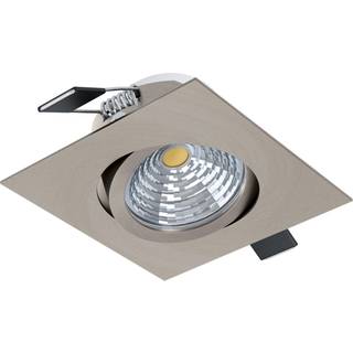 EGLO SALICETO indbygningsspot, LED 6W 2700K, sort