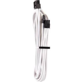 CORSAIR Premium Individually Sleeved PCIe cable_ Type 4 (Generation 4)_ WHITE