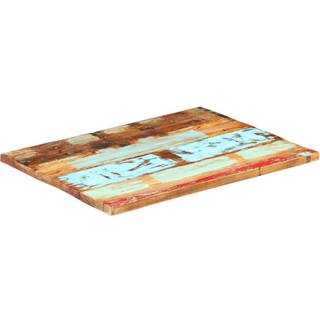 Bordplade 15-16 Mm 60X60 Cm Massivt Akacietræ - Massivt genanvendt træ / 60 x 90 cm 25-27 mm