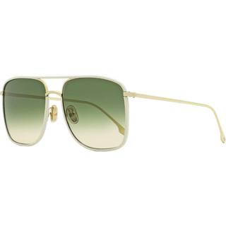 Victoria Beckham Kvinde VB210SL 103 Solbriller Metal Hvid Pilot