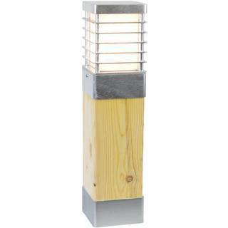 Norlys Halmstad galvaniseret stål mørk, E27 IP65 46W 49CM - Udendørslampe