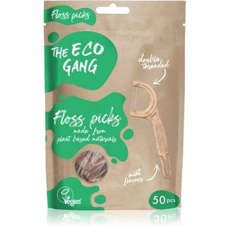 Tandtråd uden PFAS The Eco Gang Floss Picks Dobbelstrenget