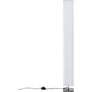 Lindby gulvlampe Janno, hvid, tekstil, metal, 120 cm, E27