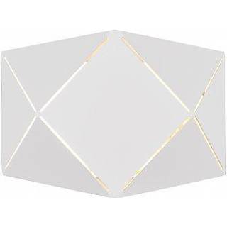 Zandor LED-væglampe, hvid, bredde 18 cm