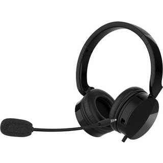 SALAR H93 - Headset med Justerbar mikrofon - Til kontor / Gaming - Sort
