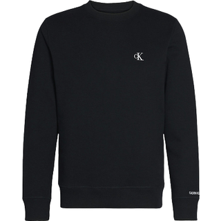Cotton Blend Fleece Sweatshirt - White - XS