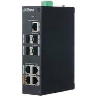 Dahua 9-Ports Gigabit Switch med 4-Ports PoE (Unmanaged) – PFS3409-4GT-96 inkl. PSU