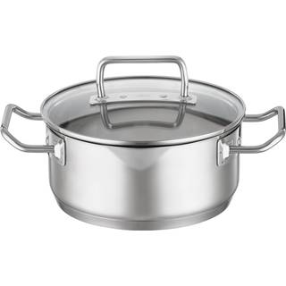Rösle Expertiso Bratentopf 20 cm - Edelstahl - Silber