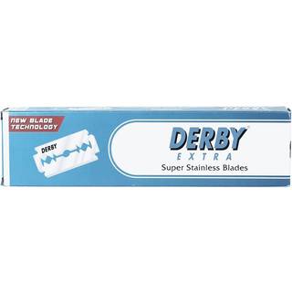 Derby Extra Blu, DE-Barberblade, 10 stk.