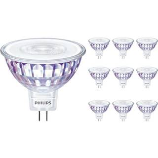 Fordelspakke 10x Philips Master Value LED Spot GU5.3 MR16 7.5W 630lm 36D - 930 varm hvid | bedste farvegengivelse - dæmpbar - erstatter 50W