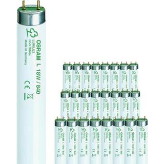 Fordelspakke 25x Osram T8 Lumilux 18W - 840 kold hvid | 60cm