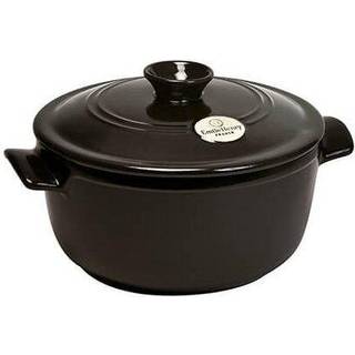 Keramisk gryde, 22cm/2,5L, Charcoal - Emile Henry