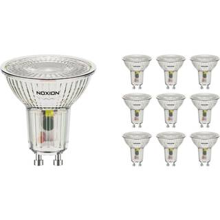 Fordelspakke 10x Noxion LED spot GU10 PAR16 4.8W 450lm 36D - 827 ekstra varm hvid | erstatter 50W