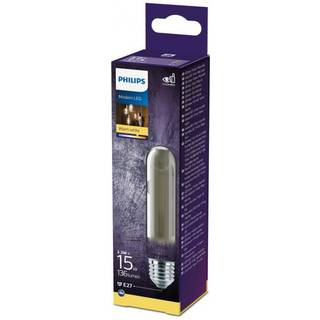 Philips LED Classic  Filament 15W T32 rør   E27  smoky  ikke dæmpbar 1 stk - 8718699657611