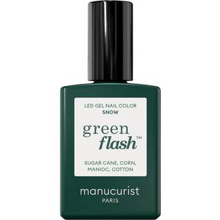 manucurist Paris Negle Neglelak Grønt lyn Snow 15 ml (10.000,00 kr / 1 l) - 15 ml