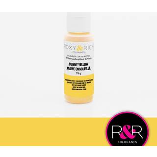 Sunny Yellow 78g Chokoladefarve - Artist Collection, Roxy & Rich Uden E171