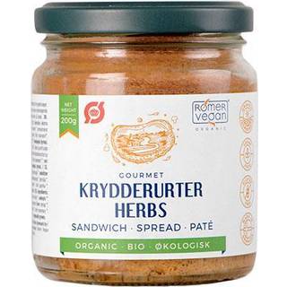 Rømer Vegansmørepålæg Krydderurter Økologisk - 200 g