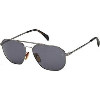 David Beckham DB 1041/S KJ1/M9 60 Solbriller Mænd Grå - Ruthenium Grey - 60mm