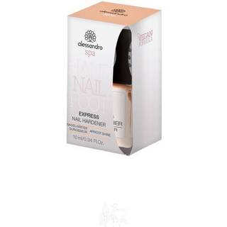 Alessandro Pleje Neglepleje Express Nail Hardener Apricot Shine 10 ml (10.400,00 kr / 1 l) - 10 ml