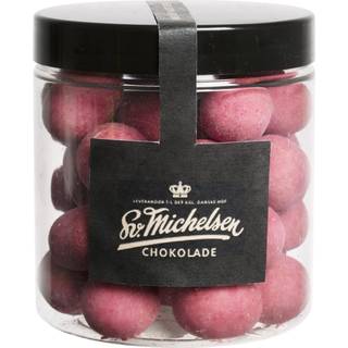 Sv. Michelsen Lakrids, hvid chok. hindbær/chili