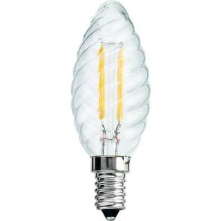 Kertepære - Snoet - LED - E14 - 4w - Dæmpbar - 2700K - Unison