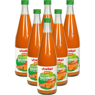 Voelkel Friskhøstede Gulerødder, Økologisk, Demeter - 700 ml.