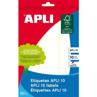 Apli Manual etiketter 34x53mm