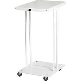 Affaldsstativ Hvid Med Låg 60 Ltr.