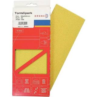 Dronco Tørslibeark, 93x230 mm, 10-pak #150