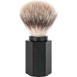 Mühle x Mark Braun Hexagon Silvertip Fiber® Barberkost, Aluminium Graphite (21 mm)