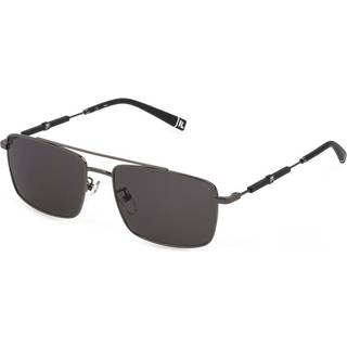 Fila SFI116 0568 57 Solbriller Mænd Grå - Shiny Dark Grey - 57mm