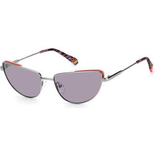 Polaroid PLD 6129/S Polarized YY5/KL 57 Solbriller Kvinder Grå - Ruthenium Grey - 57mm