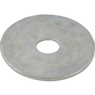 NKT Fasteners skærmskive rund elforzinket M10 Ø35 mm 8 stk.
