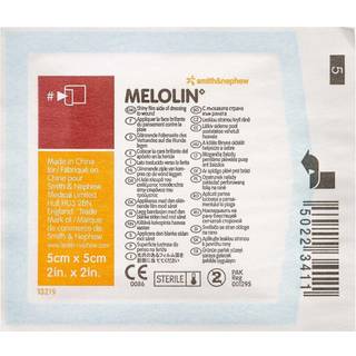 MELOLIN kompresser 5 x 5 cm 1 stk.