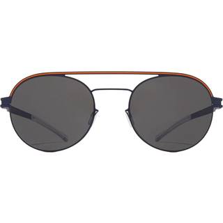 Mykita Turner 431 50 Solbriller Mænd Grå - Orange Grey - 50mm
