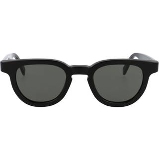 Retrosuperfuture Unisex NIW Certo Black Solbriller Acetat Sort Sort Rund