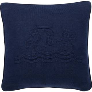 Bedeck of Belfast Bedeck of Belfast Blue Signature Knit 100% Cotton Cushion