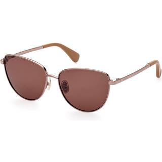 Max Mara MM0053 38E 57 Solbriller Kvinder Guld - Bronze Gold - 57mm