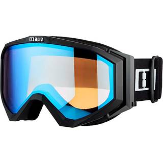 Bliz Edge Drop MTB - Black Light orange w blue multi