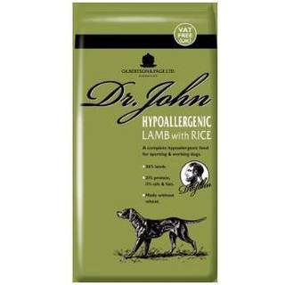 12,5 kg Dr. John Hypoallergenic Lamb - hvedefrit voksenfoder med lam