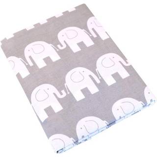 Kaxholmen Sengesæt Tremmeseng Elefant 100x130, Grå